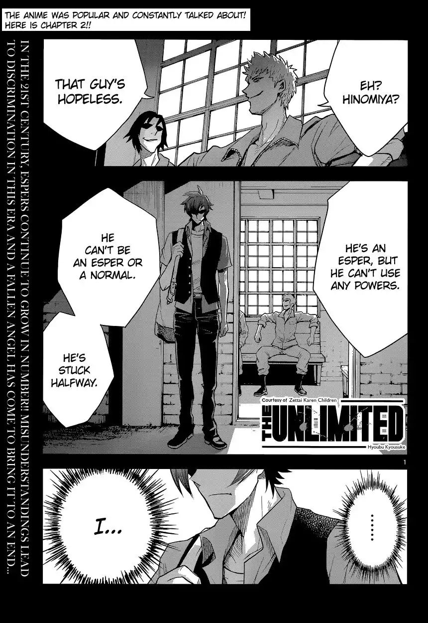 Zettai Karen Children: The Unlimited - Hyoubu Kyousuke Best Selection Chapter 2 1